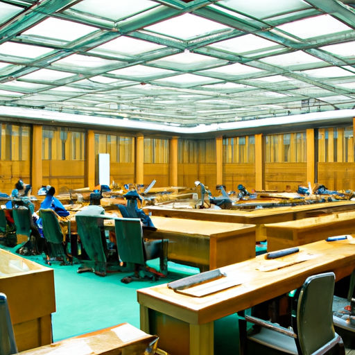 긴장감 감도는 재판 관련 설명 이미지