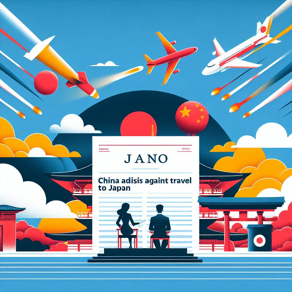 中日 갈등 격화: 중국, 일본 방문 자제 권고의 배경과 영향